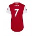 Cheap Arsenal Bukayo Saka #7 Home Football Shirt Women 2022-23 Short Sleeve